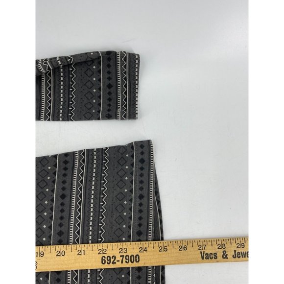 Columbia Sportswear Women's Gray Striped Print High Neck Jacket Sweatshirt Sz M - Picture 11 of 12